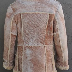 >ll==l> Western Shearling Cowboy Coat